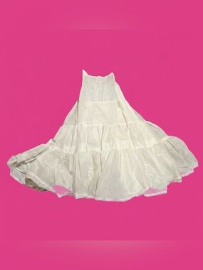 Vintage 60s ball gown slip